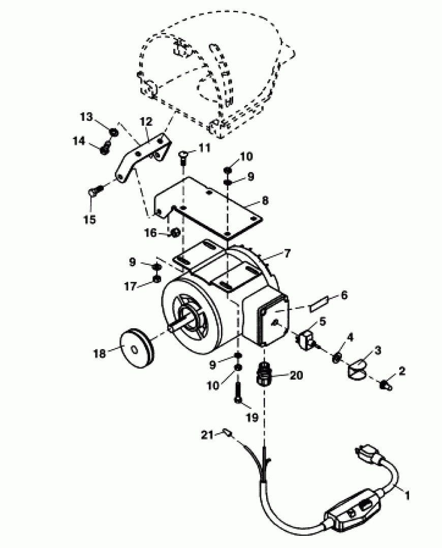 Ridgid 96265 Strain Relief for K-6200, K-7500 Drain Cleaning Machines