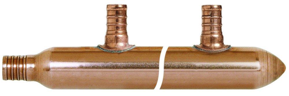 Sioux Chief 672X0890 PowerPEX Copper Valve Manifold 3/4 inch Spin Closed