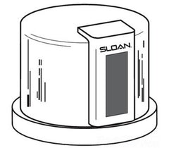 Sloan EBV146AU Electronic Module for 1/2 GPF Urinal G2 Optima-Plus Flushometer