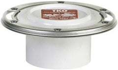 Sioux Chief 884-PTM PVC Closet Flange With Knockout Cap And Stainless Steel Ring