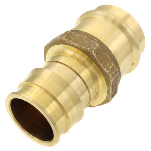 Uponor LFP4512020 ProPEX LF Brass Copper Press Adapter 2 inch PEX x 2 inch Press