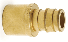 Uponor LF4513030 ProPEX 3 in. Brass PEX Expansion x 3 in. Female Sweat Adapter