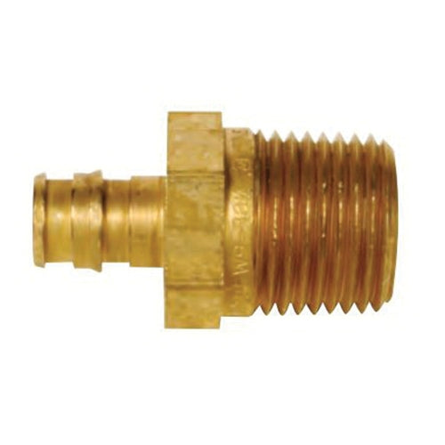 Uponor LF4527510 ProPEX Male Adapter Brass 3/4 x 1 inch Lead-Free