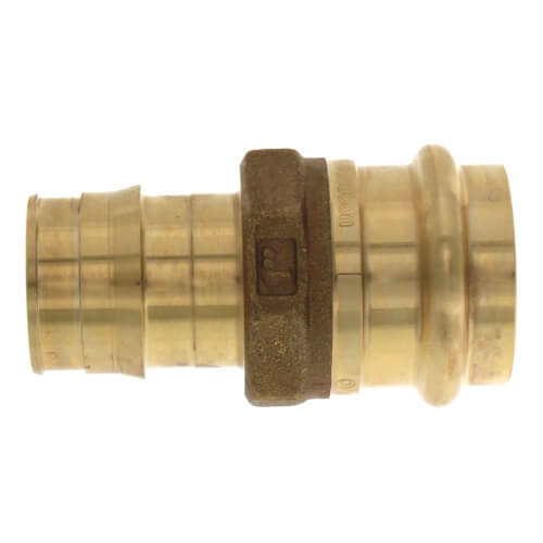 Uponor LFP4511010 ProPEX x Copper Press Brass Adapter Lead-Free 1 inch x 1 inch