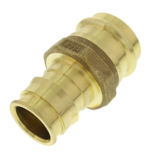 Uponor LFP4511313 ProPEX LF Brass Copper Press Adapter 1-1/4 PEX