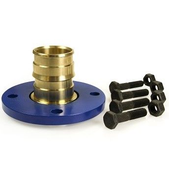 Uponor LF2983030 ProPEX 3 in. Brass PEX Expansion x 3 in. Flange Adapter