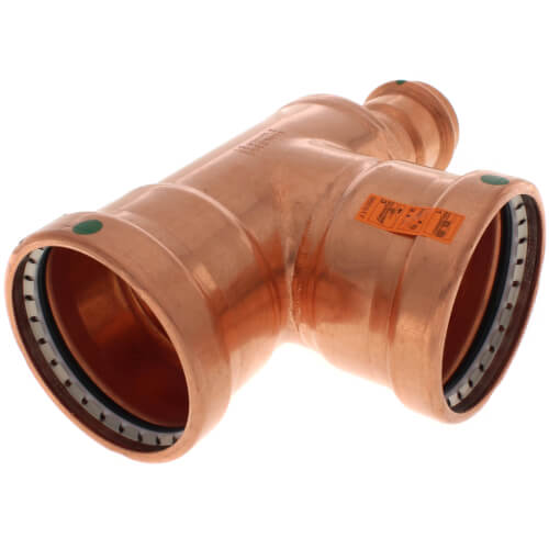 Viega 20727 ProPress XL-C Copper Tee 3 x 1-1/2 x 3