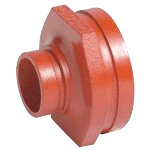 Victaulic FE65050P0C Grooved Concentric Reducer Orange Enamel 6 x 2-1/2 in.