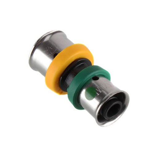 Viega 49398 PureFlow 2 x 1-1/2 Inch Plastic PEX Press Coupling