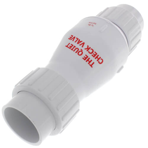 Zoeller 30-0040 1.5 PVC Quiet Union Check Valve White