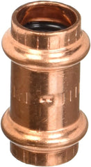 Viega 78047 Copper Coupling With Stop 1/2 Inch