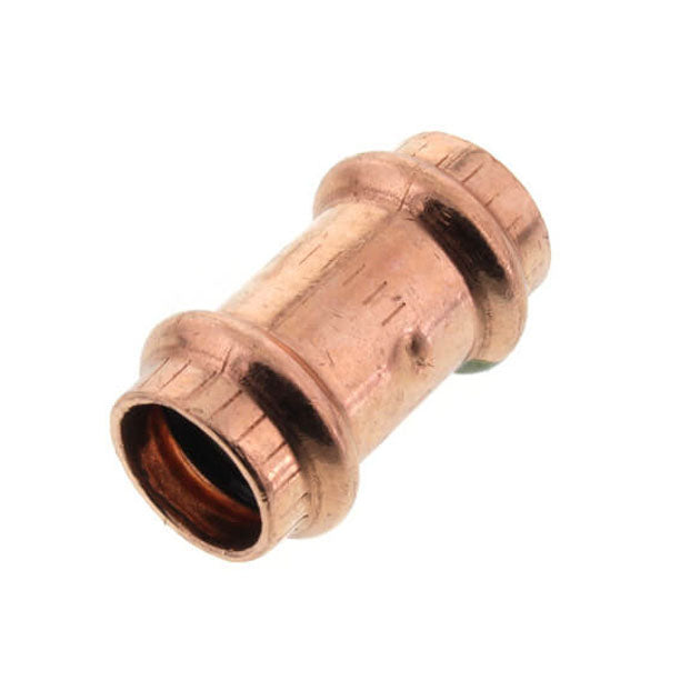 Viega 78047 Copper Coupling With Stop 1/2 Inch