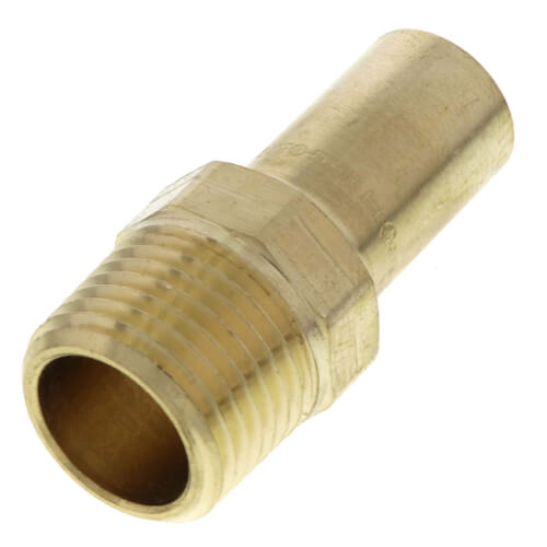 Viega 79380 ProPress Zero Lead Bronze Adapter 1/2-Inch FTG x Male NPT