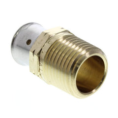 Viega 90521 PureFlow 1/2 in. PEX Press Adapter Bronze