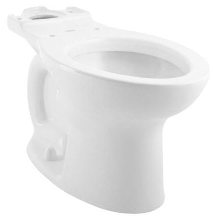 American Standard 3517D.101.020 Cadet Pro Round Front Toilet Bowl 10-Inch Rough-In White 1.6 GPF Floor Mount