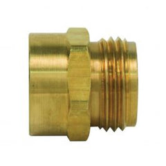 BrassCraft HU12-12-12X Male Garden Hose Adapter 3/4 FIP x 3/4 MHT Brass