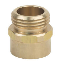 BrassCraft HU12-12-12X Male Garden Hose Adapter 3/4 FIP x 3/4 MHT Brass