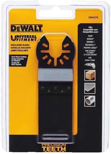 Dewalt DWA4270 Precision Tooth Blade 1-1/4 Inches Metallic Grey