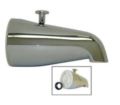 GENE RICH 640-G Die Cast Zinc Bath/Tub Diverter Spout with Hose Connection, Chrome