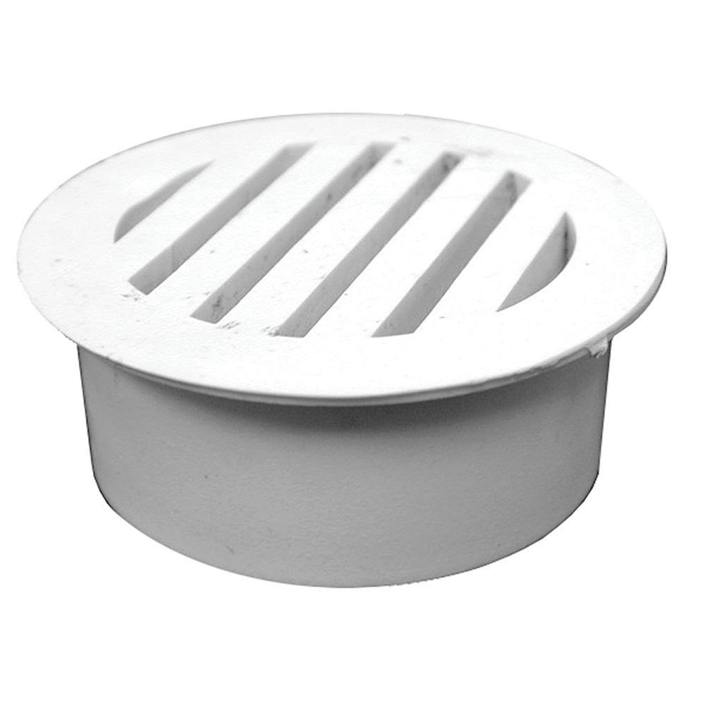 Jones Stephens D42002 2 in. Push On Plastic White General Purpose Drain