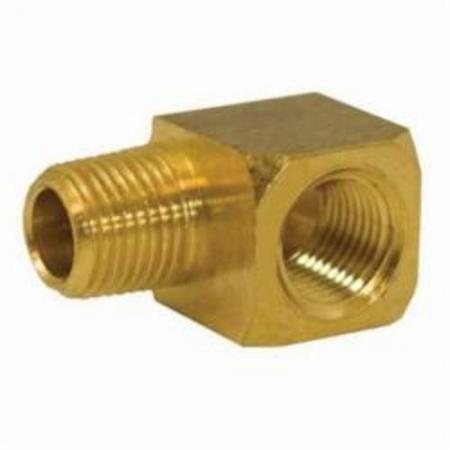 Jones Stephens P16002 1/8 in Brass 90-degree Street Elbow MIP x FIP