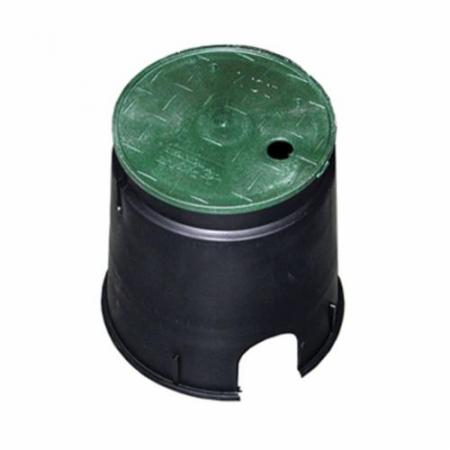 Jones Stephens M06006 6 inch Residential Valve Box with Green Lid