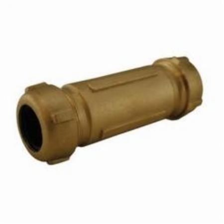 Jones Stephens C15302 1 CTS 3/4 IPS Long Bronze Compression Coupling (Lead Free)