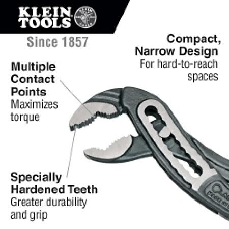 Klein Tools D504-7 Classic Klaw Pump Pliers 7 Inch