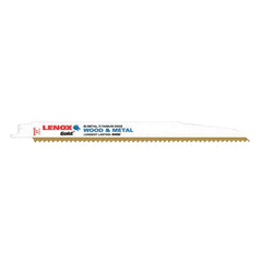 Lenox 21062 Gold Reciprocating Saw Blade Bi-Metal 6 TPI 9 inches x 3/4 inches 5/Pack