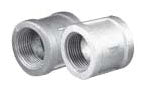 MATCO-NORCA ZMGCP08 Galvanized Malleable Coupling 2 Inch Silver