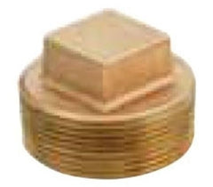 Matco-Norca B-PLS08LF Male Brass Solid Plug 2 inches Lead-Free