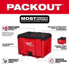 Milwaukee 48-22-8445 PACKOUT Shop Storage Cabinet