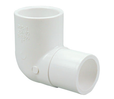 NIBCO 409-020 2 in Spigot x Slip Schedule 40 PVC 90-degree Street Elbow