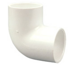 Nibco 406-007 3/4 in. Slip PVC 90-Degree Elbow for Cold Water Pressure Distribution Systems