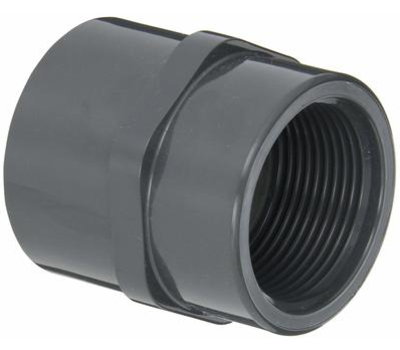 Nibco 4503 1-1/4 in. Socket x Female Schedule 80 PVC Adapter