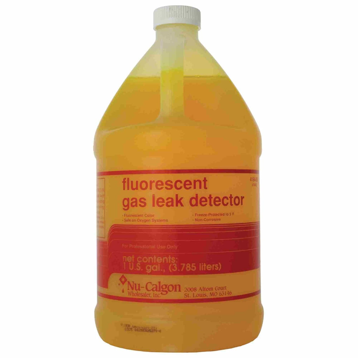 Nu-Calgon 4184-08 Fluorescent Gas Leak Detector, 1 Gallon Bottle