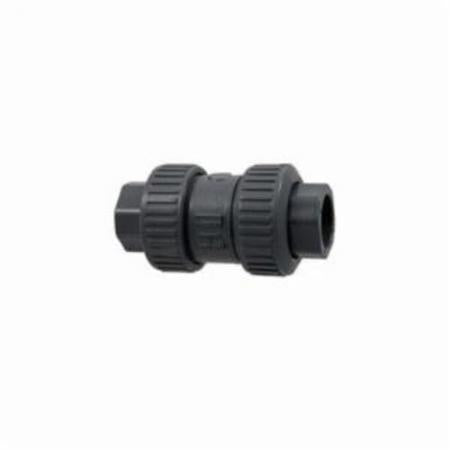 Nibco U45BC-V True Union Ball Check Valve 1/2 Inch PVC