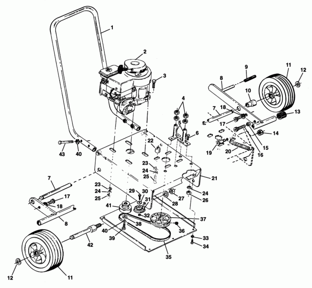 Ridgid 23597 Wheel for K-1500G Drain Cleaning Machine