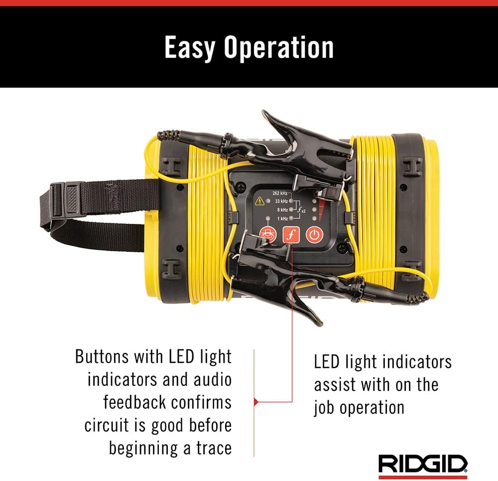 RIDGID 21898 SeekTech ST-305 Line Transmitter 5 Watt Small