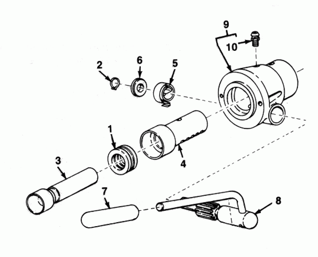 Ridgid 61580 Clutch Cone Rear K50 Sleeve