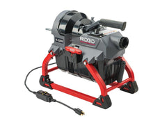 RIDGID 62378 K-5208 115V 60Hz Drain Cleaner Machine with Guide Hose, 7 C-11 Cables, 2 A-8 Wire Baskets, & Toolbox (W/Cutters) Kit