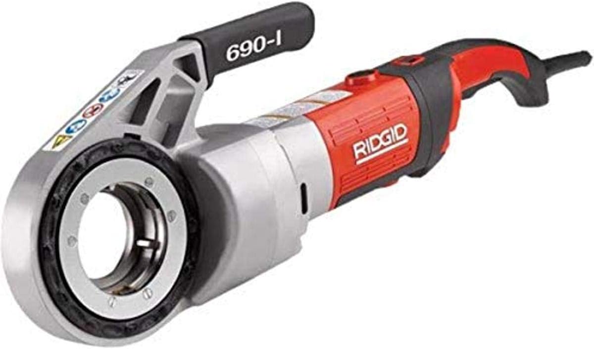 RIDGID 44923 690-I Hand-Held Power Drive 1/2 to 2 Die Heads