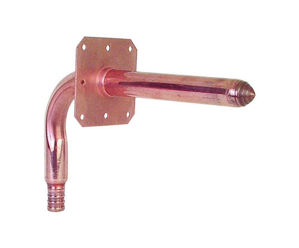 Sioux Chief 630X468 PowerPex 1 Inch x 6 Inch Copper Brass Stub Out Elbow