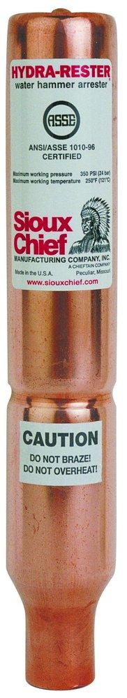 Sioux Chief 652-AS HydraRester 1/2 Inch Water Hammer Arrestor