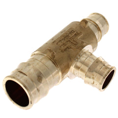 Uponor LF4701775 ProPEX Brass Reducing Tee (1 x 3/4 x 3/4) Lead-Free