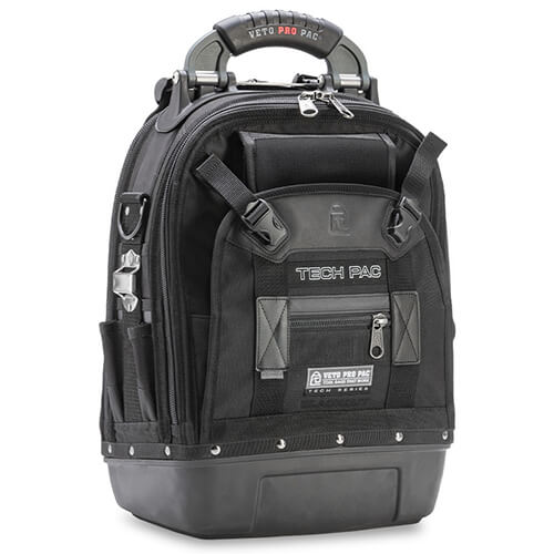 Veto Pro Pac VPP10092 TECH PAC BLACKOUT Backpack Tool Bag 13 x 10 x 19-1/2