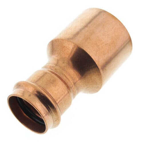 Viega 20815 ProPress Copper Reducer FTG x Press 2-1/2 Inch by 1-1/4 Inch