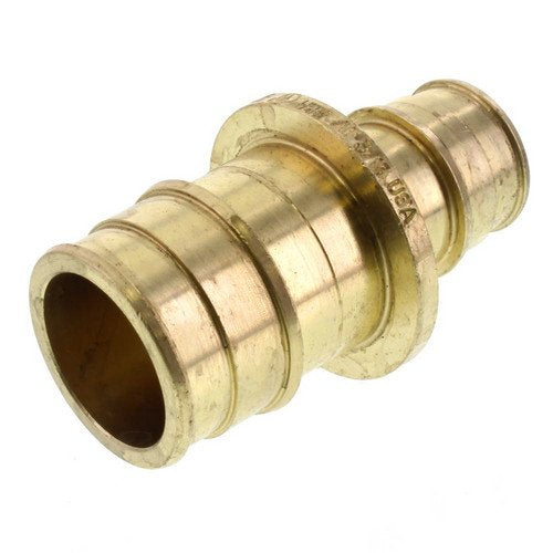 Uponor LF4547510 ProPEX Brass Coupling 3/4 x 1 Lead-Free PEX x PEX