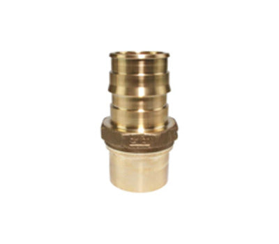 Uponor LFP4502525 ProPEX PEX x Copper Lead Free Brass Press Fitting Adapter 2-1/2 Inches