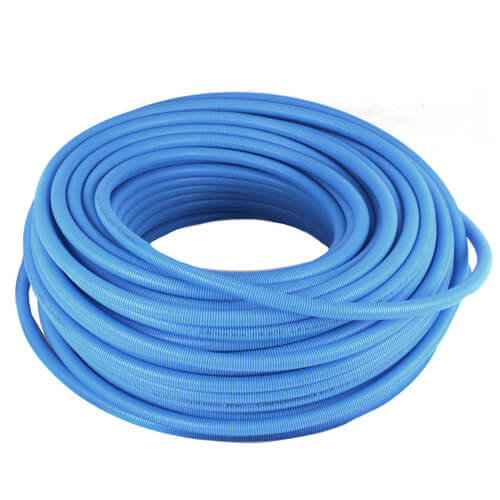 Uponor F1091500 AquaPEX Pre-Sleeved Tubing 1/2 in 400 ft Coil Blue PEX